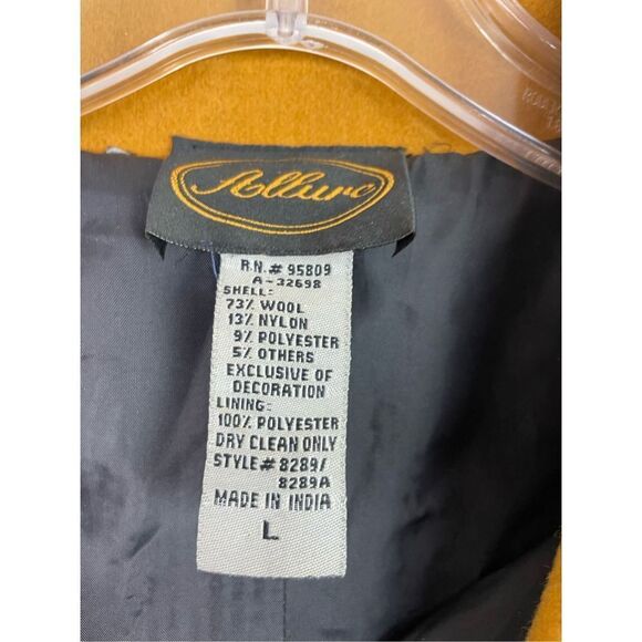 Vintage Allure Wool Patchwork Coat Animal Print Boho Artsy Eclectic Jacket - Picture 3 of 10